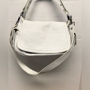 LUMIANI Genuine Leather Shoulder Saddle Bag